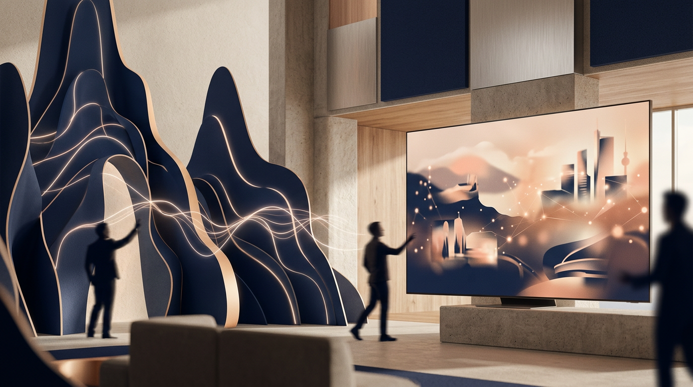 Samsung visar framtidens AI-TV för den europeiska marknaden